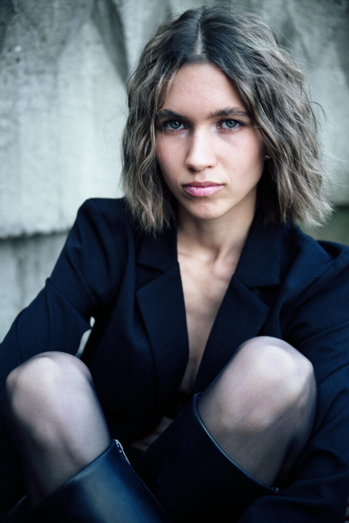 Actress Anna-Lena Schwing